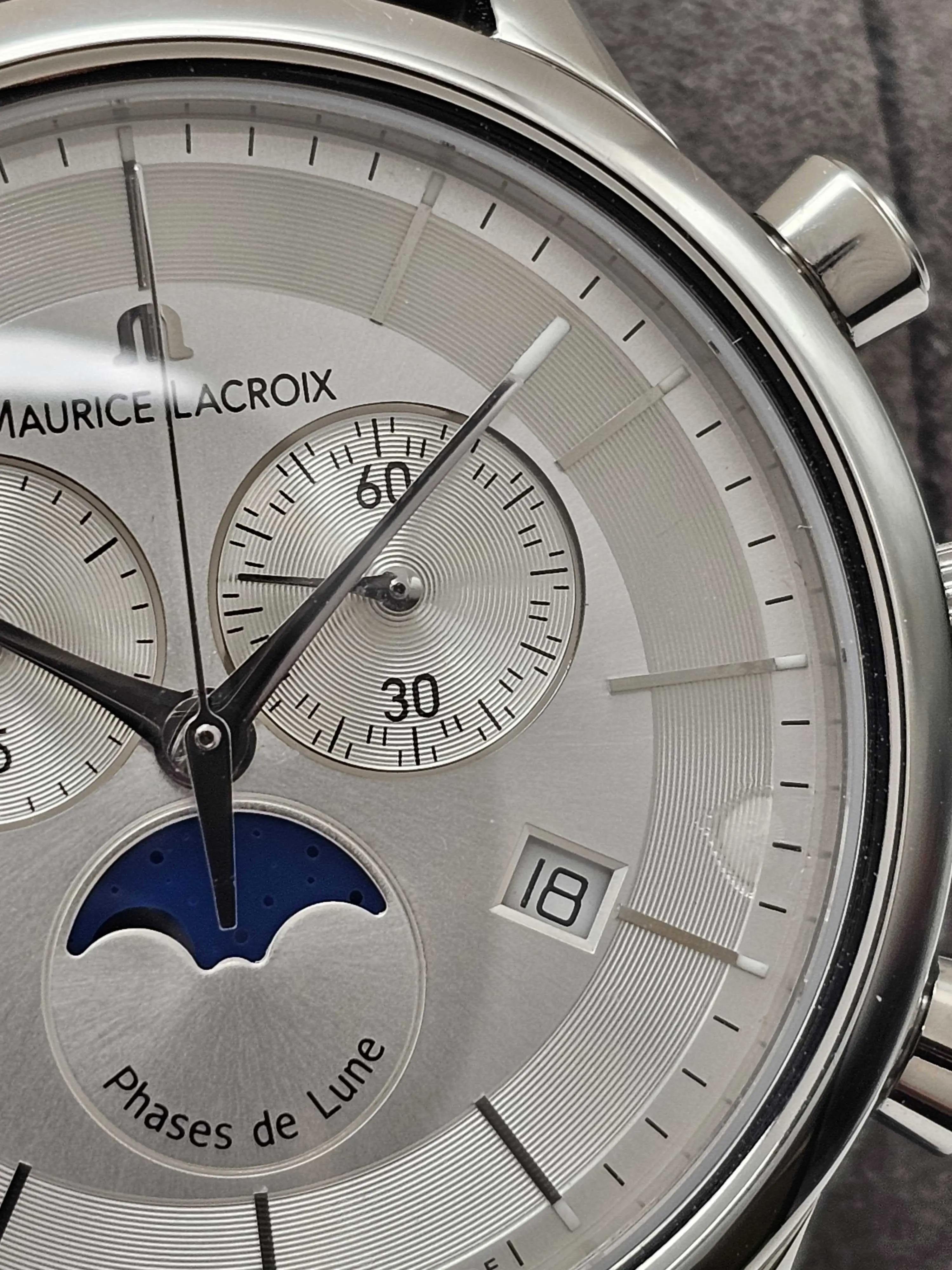 Maurice Lacroix LC1148-SS001-13 Les Classiques 40mm Steel Silver