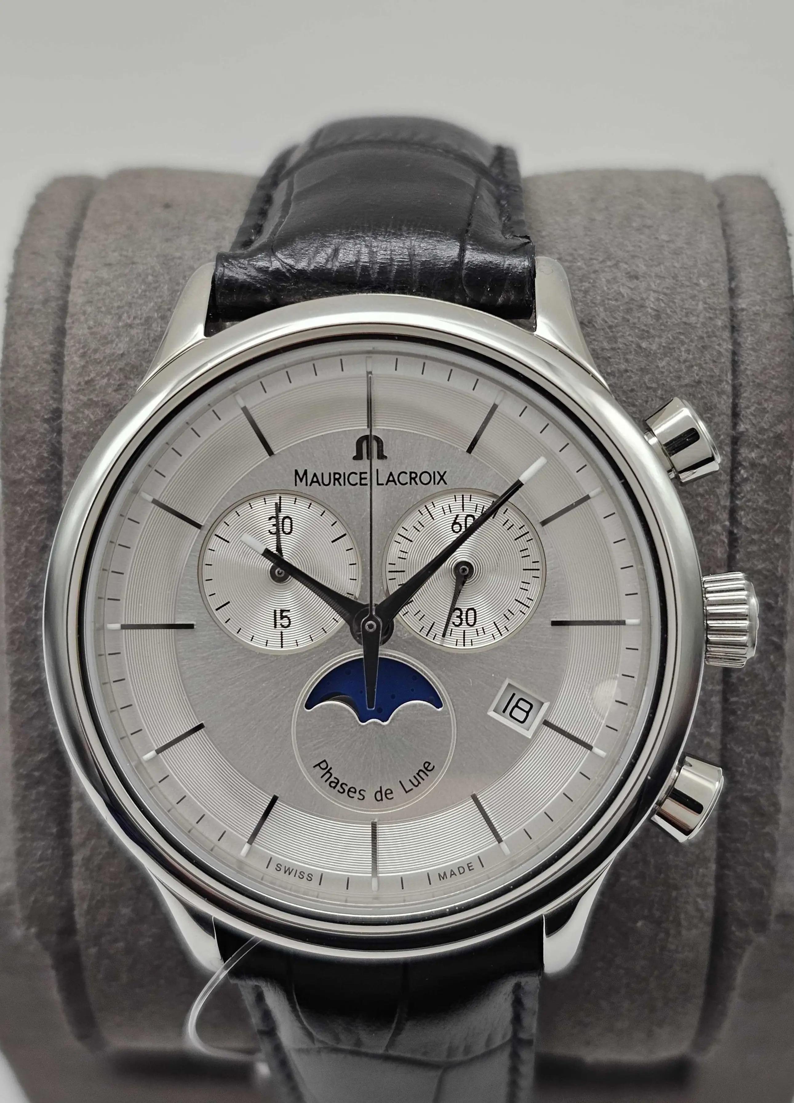 Maurice Lacroix LC1148-SS001-13 Les Classiques 40mm Steel Silver